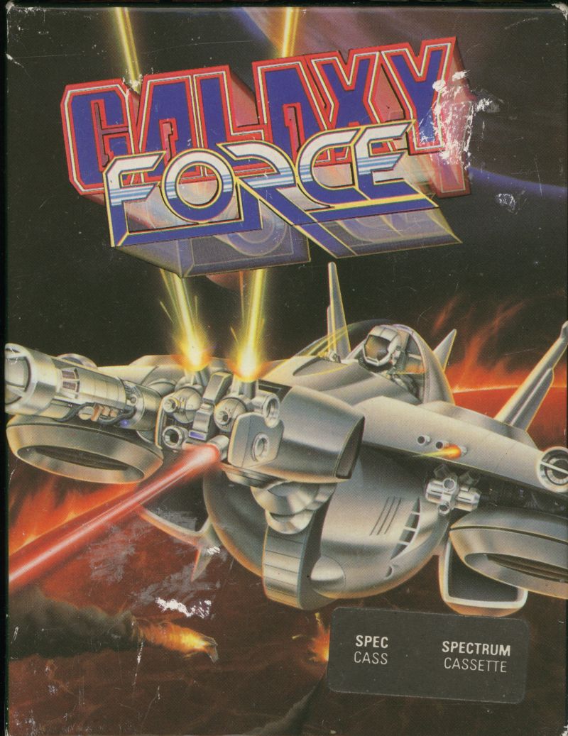Galaxy Force II box art for Sega Saturn